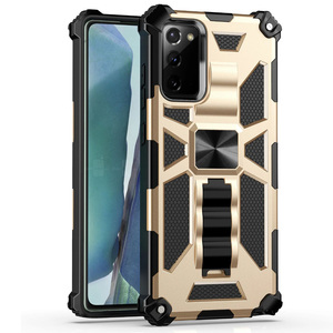 Support de voiture magnétique antichoc à l'intérieur de la béquille couverture arrière étui de téléphone portable pour <span class=keywords><strong>Samsung</strong></span> Note <span class=keywords><strong>20</strong></span> /Note <span class=keywords><strong>20</strong></span> Plus/Note10 - Product Image 6