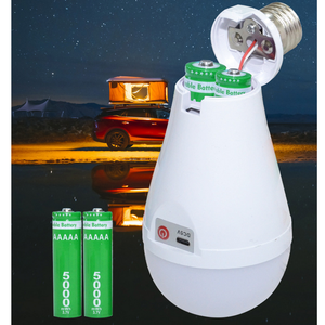 Bombilla LED de Emergencia Recargable con Batería Integrada, Base <span class=keywords><strong>E27</strong></span> B22, 15W <span class=keywords><strong>20W</strong></span>, Ahorro de Energía, Modelo A80 - Product Image 1
