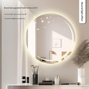 Espejo <span class=keywords><strong>de</strong></span> <span class=keywords><strong>Baño</strong></span> LED Inteligente <span class=keywords><strong>de</strong></span> Pared, Estilo Moderno, Personalizado, con <span class=keywords><strong>Diseño</strong></span> Antivaho y Pantalla Táctil <span class=keywords><strong>para</strong></span> Hoteles y Apartamentos - Product Image 3