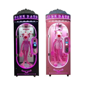 Wholesale Scissors Doll Machine Crane Claw Cut Rope Claw Machine Prize Pink Date Toy Cutting Game Machine - Product Image 6