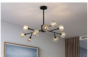 2022 new postmodern light luxury simple Nordic living room <span class=keywords><strong>sala</strong></span> da pranzo camera da letto calcio crystal net red molecolare light - Product Image 6
