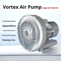 Aérateur à pompe à air vortex alimenté par courant alternatif série Sensen PG pour la collecte de poussières industrielles triphasées/monophasées