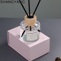 Diffuseur de parfum en verre, nouveau design personnalisé, désodorisant d'intérieur, aromathérapie, diffuseur de parfum de luxe avec boîte cadeau