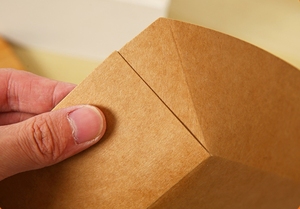 Scatola di Carta Personalizzata per Alimenti Piccola Scatola Pieghevole in Cartone per Hamburger Patatine Fritte Panini <span class=keywords><strong>Pizza</strong></span> da Asporto con Logo Stampato - Product Image 3
