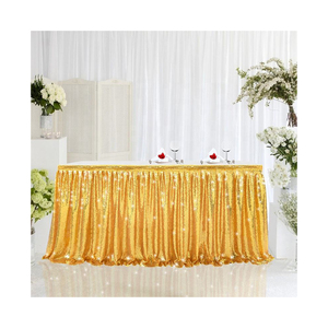 Mantel elegante reutilizable de oro rosa, suministros desechables duraderos para fiestas al aire libre - Product Image 6
