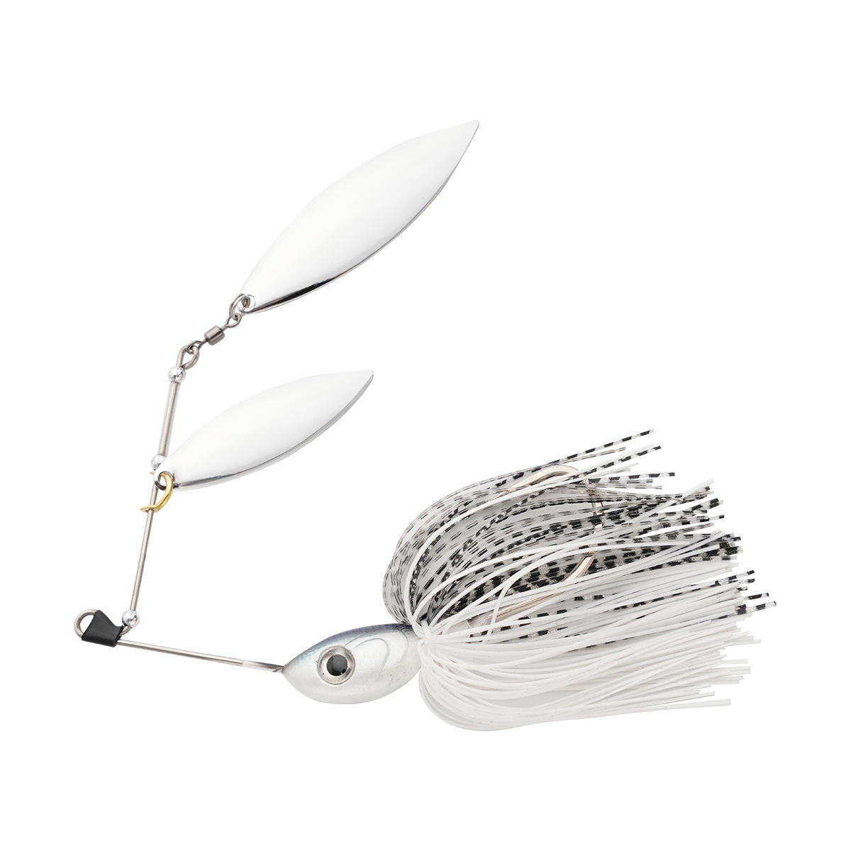 C สีน้ำเงินและสีขาว