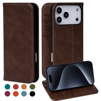Coque de téléphone à rabat à couverture complète sur mesure pour iPhone 17/16/15/14 Coque de téléphone pour les acheteurs transfrontaliers Protection antichoc pour téléphone