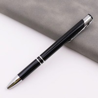 Bolígrafo Publicitario de Lujo Personalizado Marca RUIDIAN, Ancho de Escritura 1.0mm, Promocional, de Aluminio y Plástico, Tinta Negra Oleosa, con Mecanismo de Inclinación