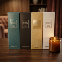 Boîte diffuseur rectangulaire en carton rigide, multicolores, personnalisable, pour emballage de parfums d'intérieur