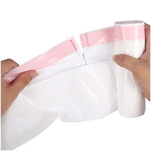 Sac poubelle à cordon de 13 gallons Sac poubelle Ezee Sacs poubelle pour cuisine Matériau PE-BD ou PLA écologique personnalisé sur rouleau - Product Image 2