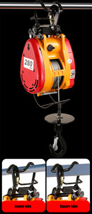 Kerekan derek mikro struktur listrik 19m/menit kecepatan tinggi untuk lokasi konstruksi - Product Image 4