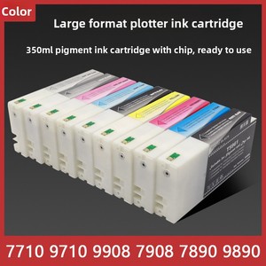 Cartouche d'encre haute capacité T5961 compatible pour imprimantes Xxsheng 9910, 7910, 7900, 9900, 7710, 9710 (T5961-T5969, T596A, T596B) - Product Image 2