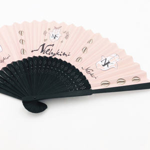 JD 2026 Éventail pliable personnalisé en tissu pour hommes et femmes, style chinois, vente en gros, cadeau promotionnel festif - Product Image 2