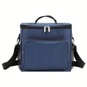 Wholesale SANJIN Insulated Cooler Bags 15L Polyester Waterproof for Food Custom Logo Outdoor Use - Product Image 4