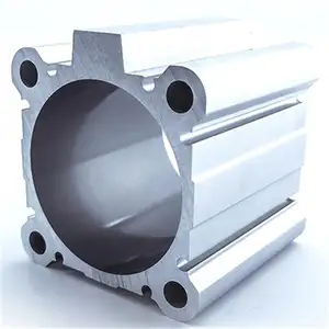 Hot Selling CQ2B Double Acting Pneumatic Cylinder Pneumatic Cylinder Aluminium Barrel Tube