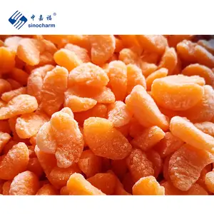 卸売フリーズオレンジセグメントIQF中国の皮をむいたマンダリンセグメント冷凍マンダリンオレンジセグメント