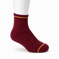 Chaussettes de trekking à revers côtelés avec logo personnalisé, chaussettes de performance pour l'extérieur, pour la randonnée en trail