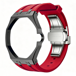 Kit de modification de boîtier de <span class=keywords><strong>montre</strong></span> en acier inoxydable avec <span class=keywords><strong>bracelet</strong></span> en caoutchouc pour <span class=keywords><strong>Swatch</strong></span> AP Royal Pop, <span class=keywords><strong>bracelet</strong></span> pour <span class=keywords><strong>Swatch</strong></span> AP Royal Pop, <span class=keywords><strong>bracelet</strong></span> pour <span class=keywords><strong>montre</strong></span> S - Product Image 2