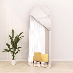 Espejo de Pared Grande con Marco de Metal Dorado, Decoración de Hogar de Lujo, Espejo de Baño Negro, Espejo de Dormitorio, Espejo de Pared - Product Image 4