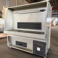 Mesa de Trabajo Personalizable con Sistema de Extracción de Aire, Colector de Polvo de Tela Eficaz, Absorción de Humo, Eficiencia de Filtración del 99.99%, Montaje en Pared