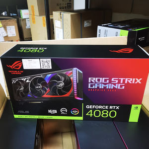 Tarjeta Gráfica <span class=keywords><strong>ASUS</strong></span> <span class=keywords><strong>ROG</strong></span> <span class=keywords><strong>STRIX</strong></span> <span class=keywords><strong>RTX</strong></span> <span class=keywords><strong>4080</strong></span> de 16GB para Juegos, Usada, con Memoria GDDR6X, DLSS 3 y Rendimiento Térmico Superior - Product Image 1