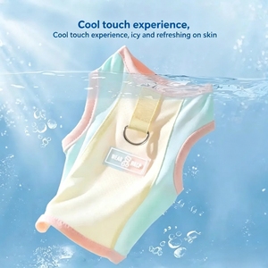 Chaleco Refrigerante de Lujo para Perros, Transpirable, Ecológico, con Protección Solar para Perros Pequeños, Poliéster Duradero con Diseño Moderno - Product Image 3