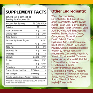 คอลลาเจนเจลลี่ขายดีที่สุด พร้อมใยอาหาร โปรตีน ช่วยเพิ่มความยืดหยุ่น บำรุงผิว ช่วยเพิ่มความชุ่มชื้น อาหารเสริมเพื่อความงามประจำวัน - Product Image 2