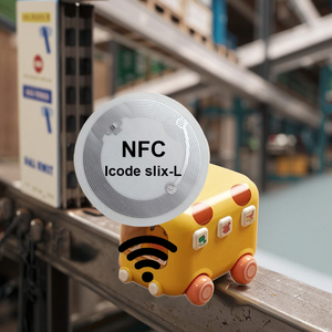 Fabrika-özel 13.56MHz <span class=keywords><strong>NFC</strong></span> RFID Mini etiketi 1k çip anten Sticker islak kakma N213 kağıt URL/otel ödeme için <span class=keywords><strong>QR</strong></span> kodu - Product Image 2