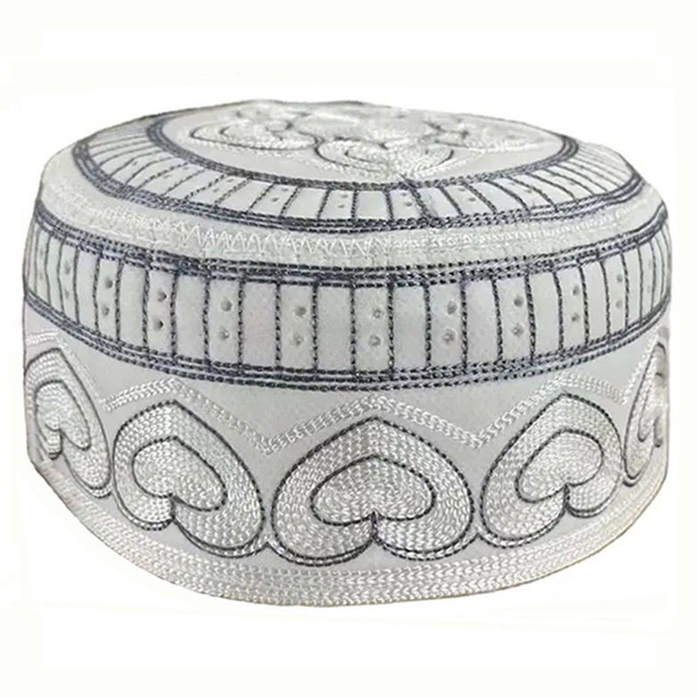 Kufi Skull Caps Islamico Skull Caps Kufi Del Cappello Per Gli - Foto 9