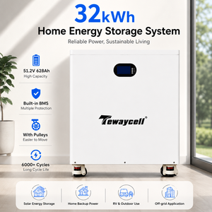 Mobile Split 32kWh <b>Battery</b> System CAN for 51.2V 628Ah Solar Energy Storage Outdoor Camping <b>Backup</b> Power - Product Image 3