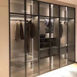 Armario Moderno de Madera Independiente con Diseño Contemporáneo para Dormitorio - Product Image 1