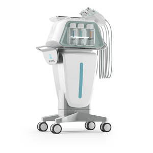 Oem ไฮดราเพชรใบหน้า <span class=keywords><strong>Aqua</strong></span> ไฮโดรออกซิเจนเจ็ทคริสตัล Microdermabrasion ไฮดรา Dermabrasion เครื่องบํารุงผิวหน้า - Product Image 3