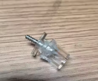 Entretoises transparentes invisibles en acrylique pour fixation murale de panneaux en bois et lettres 3D – Vis de fixation dissimulées pour panneaux PC transparents
