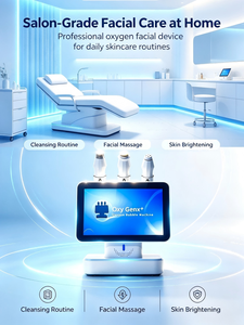 Máquina Facial de Oxígeno 3 en 1 Oxy Genx+, Lifting Facial con Radiofrecuencia, Limpieza Profunda Ultrasónica, Rejuvenecimiento Facial, Máquina de Belleza para Salón - Product Image 3