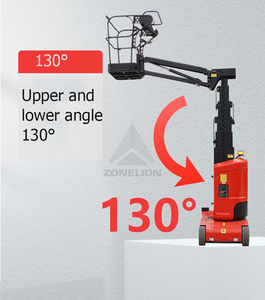 <b>Vertical</b> <b>Mast</b> <b>Lift</b> with Jib Boom Small Electric Straight Aerial Ladder <b>Mast</b> <b>Vertical</b> <b>Lift</b> with Low Price - Product Image 4
