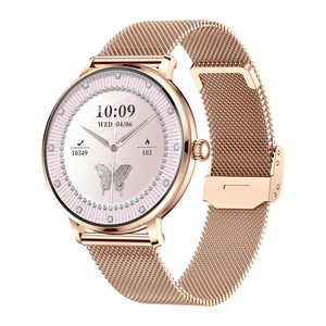 Venta al por mayor Nuevo Reloj Inteligente AK107 2026 con Pantalla AMOLED de 1.19 Pulgadas, Llamadas BT, Resistencia al Agua IP68, Monitor de Frecuencia Cardíaca y Salud, Pulsera Inteligente para Mujer - Product Image 5