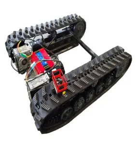 All Terrain Robot Agrarische Machines Van Rubber Spoor Chassis Onderwagen Gevolgd Chassis Platform