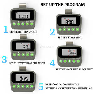 Temporizador <span class=keywords><strong>de</strong></span> <span class=keywords><strong>Riego</strong></span> <span class=keywords><strong>por</strong></span> <span class=keywords><strong>Goteo</strong></span> Automático Digital con Baterí<span class=keywords><strong>a</strong></span>, Garmerain, el Más Vendido, con Control <span class=keywords><strong>de</strong></span> Bomba <span class=keywords><strong>de</strong></span> Plástico para Uso en Jardines - Product Image 2