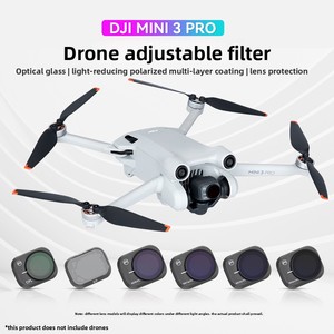 ชุดฟิลเตอร์ RCSTQ <span class=keywords><strong>Mini</strong></span> <span class=keywords><strong>3</strong></span> <span class=keywords><strong>Pro</strong></span> ปรับได้ CPL ND8 ND16 ND32 ND64 UV HD กระจกออพติคอล เลนส์โพลาไรซ์ อะไหล่โดรน ขายส่ง - Product Image 1
