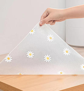 Revêtement de tiroir non adhésif pour armoire de <span class=keywords><strong>cuisine</strong></span>, <span class=keywords><strong>tapis</strong></span> de bureau imperméable avec motif moderne, <span class=keywords><strong>tapis</strong></span> EVA durable facile à découper - Product Image 4
