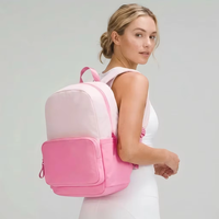 Sac à dos pour ordinateur portable grande capacité, sac à dos scolaire imperméable, sac de voyage décontracté pour étudiant, en polyester, tendance pour usage quotidien, LOGO personnalisé