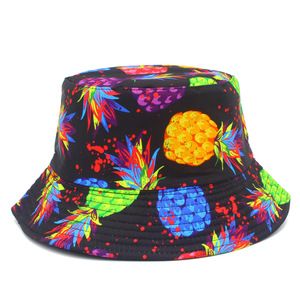 Cappello da Pescatore Personalizzato <span class=keywords><strong>Patagonia</strong></span> con Stampa Ananas su Entrambi i Lati, Alta Qualità, per Uomo e <span class=keywords><strong>Donna</strong></span>, Vendita all'Ingrosso - Product Image 5