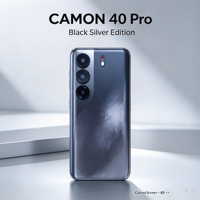 Camon 40 Pro – Smartphone à écran incurvé 3D avec batterie énorme de 8000 mAh, 8 Go/12 Go + 64 Go, téléphone Android, technologie de téléphone incurvé, vente en gros