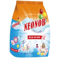 Lessive en poudre écologique 1,5 kg à la pointe de la technologie, 80 %+ d'ingrédients naturels, parfum citron, pour lavage de vêtements jetables