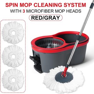 Blue Hand Free <b>Mop</b> High Quality Bucket Round Wet Dry <b>Mop</b> Light Weight Wife's Helper Automatic Dehydration <b>Mop</b> - Product Image 2