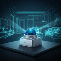 Capteur Lidar 2D et 3D de haute précision pour les robots mobiles logistiques/scanner AGV/cartographie Lidar d'évitement d'obstacles