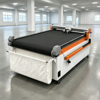 Máquina de Corte Automática CNC con Cuchilla Vibratoria, Máquina de Corte CNC Inteligente Multifuncional Digital para Tela y Cuero
