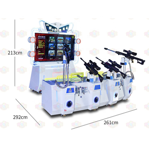 Máquina de arcade de tiro láser de tiroteo multijugador interactivo Delite Simulador de caza de francotirador para centros de entretenimiento - Product Image 2