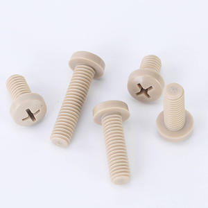 Tornillos de plástico de ingenierí<span class=keywords><strong>a</strong></span> antiestáticos personalizados M1.2 M1.4 M1.6, tornillos Peek en sistema métrico - Product Image 2