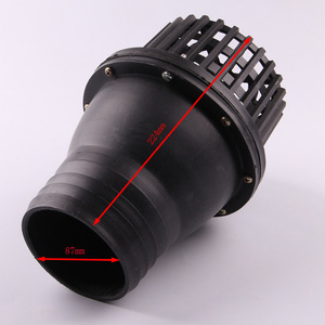 Válvula de pie para filtro de bomba de agua de 4 pulgadas (224 mm x 87 mm) tipo émbolo para agua limpia de alta presión, estándar americano - Product Image 5